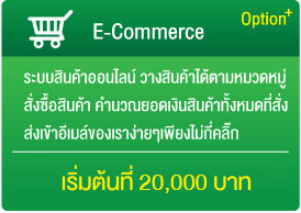 ระบบตะกร้าสินค้า E-Commerce