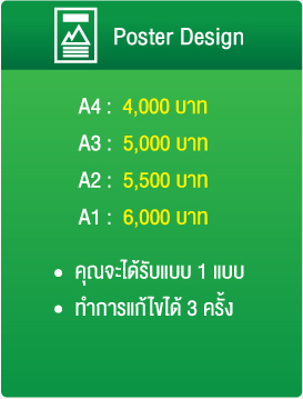 ออกแบบโปสเตอร์ Poster Design